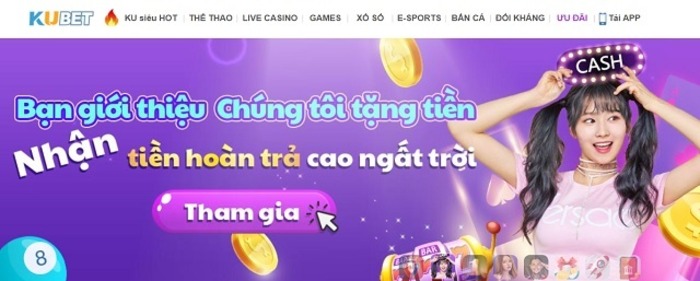 Các bước để nhận được ưu đãi Kubet