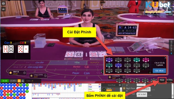 Game baccarat hấp dẫn tại nhà cái cá cược Kubet