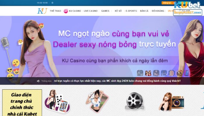 Sân chơi Ku Casino uy tín và được nhiều người lựa chọn