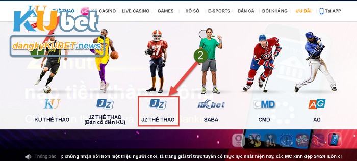 Kho game thể thao hấp dẫn